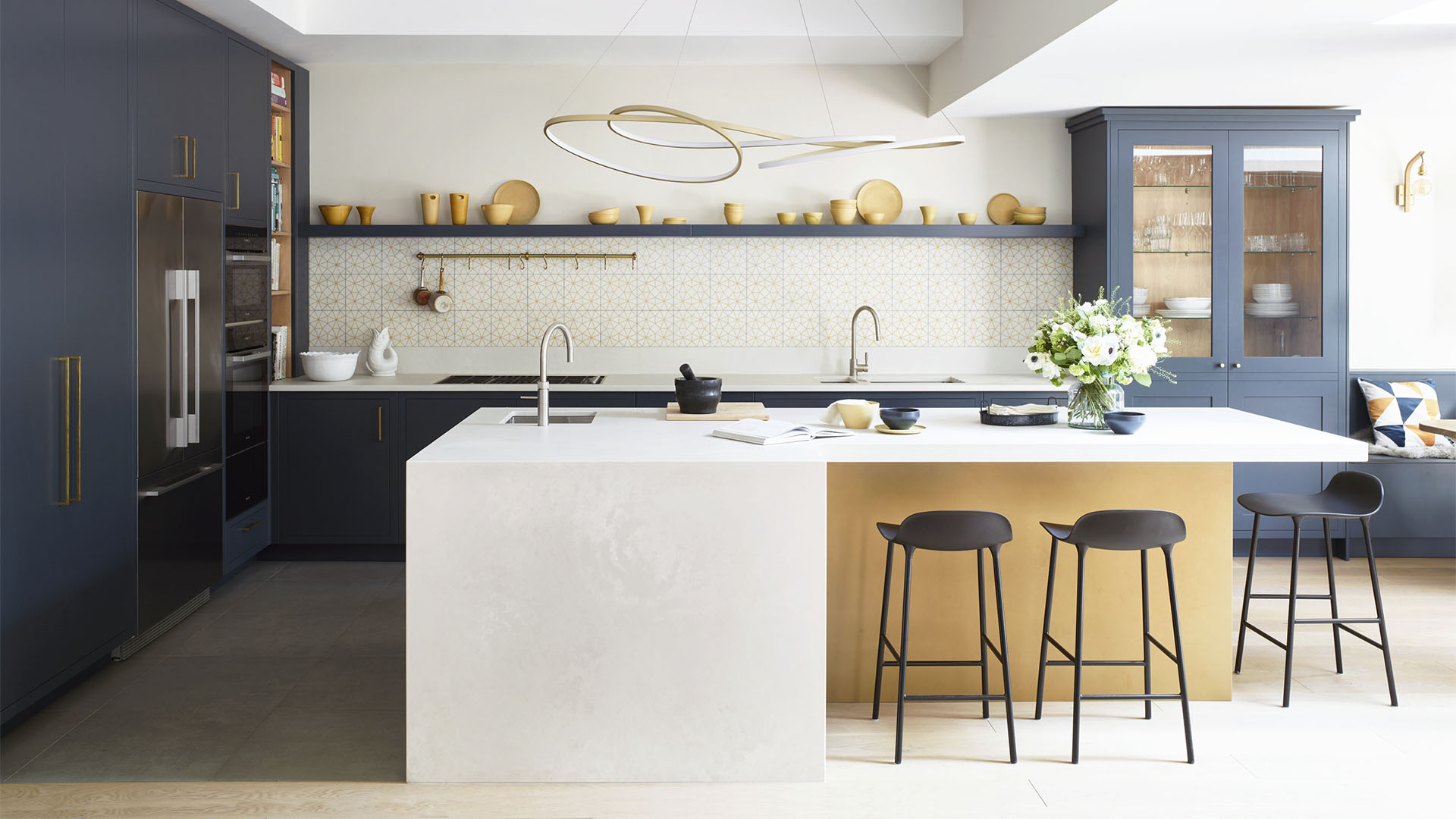 Case Study: A striking contemporary kitchen